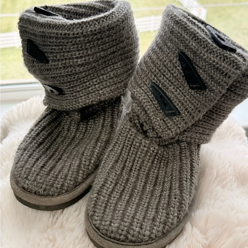 Women’s BearPaw Sweater Knit boots sz 7 - Picture 5 of 6